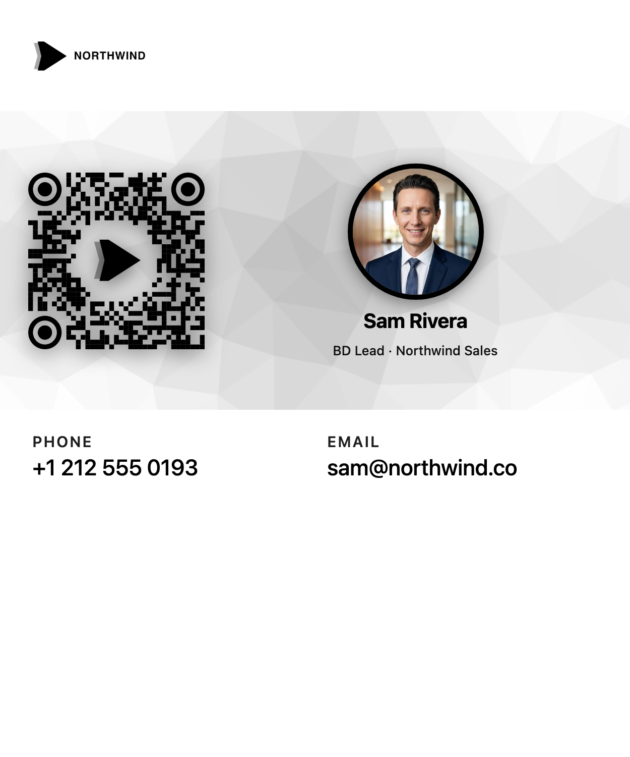 Sam Rivera — card front